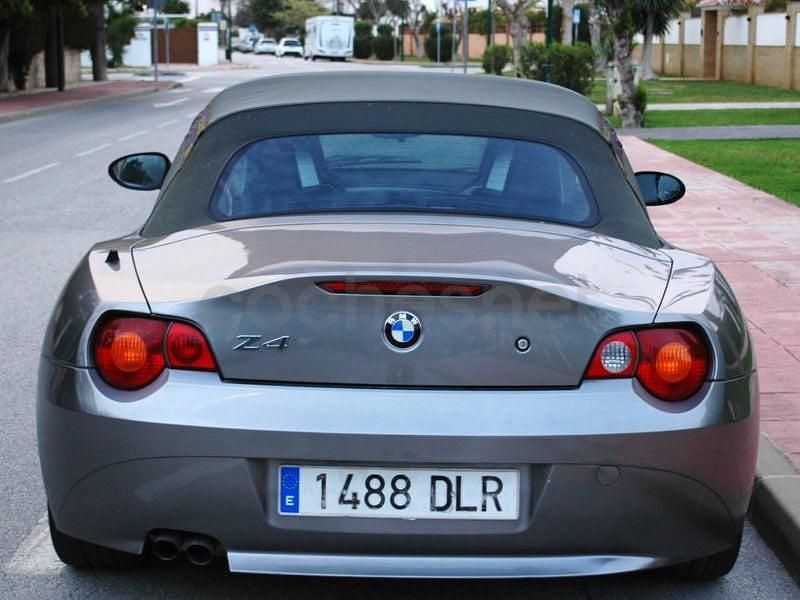 Usado BMW Z4 170 CV (125 kW) 2005 Gris / plata Descapotable
