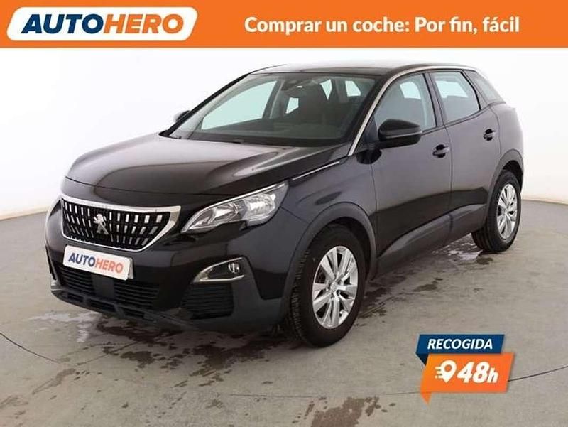 Usado Peugeot 3008 Active 131 CV (96 kW) 2020 Negro SUV
