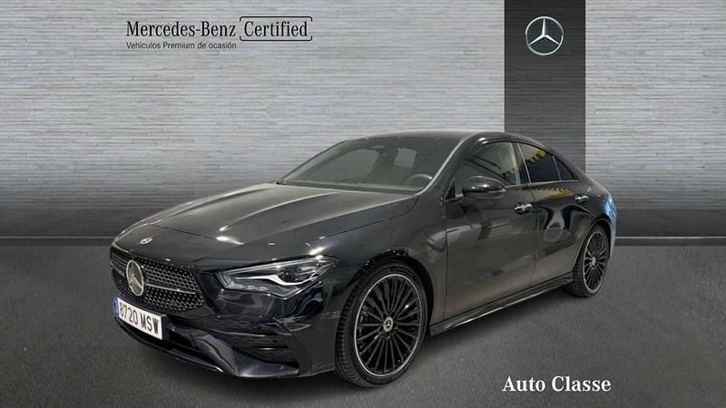 Negro Usado 2024 Mercedes CLA200 AMG line Berlina | 43.900 € (Caro) - Imagen 1/4
