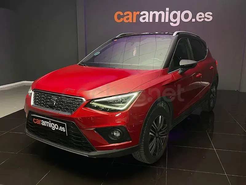 Usado Seat Arona Ecomotive 95 CV (69 kW) 2019 Granate SUV