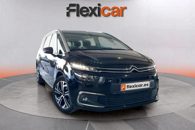 Negro Usado 2022 Citroën C4 SpaceTourer Monovolumen | 19.390 € (Un poco caro) - Imagen 1/4