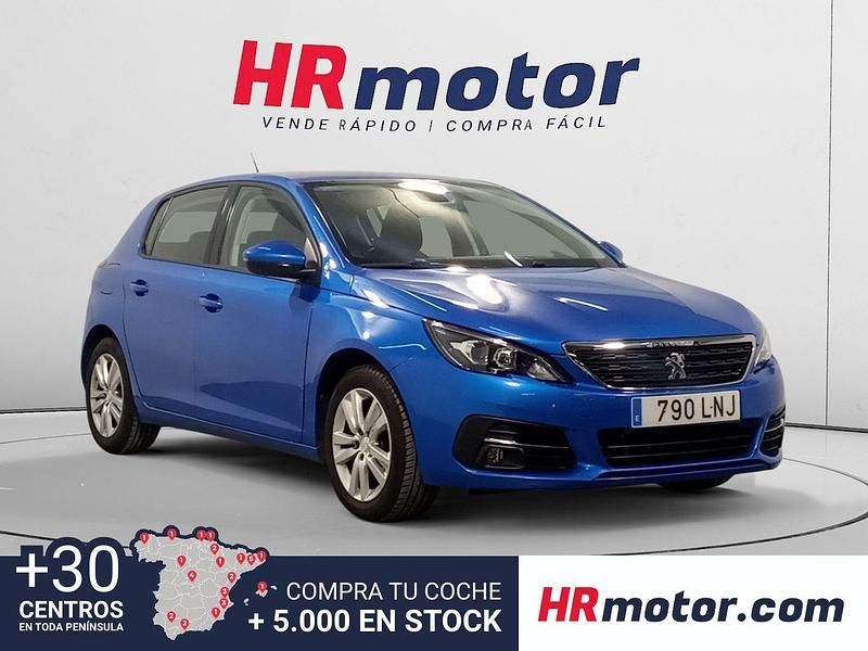 Azul Usado 2021 Peugeot 308 Active Familiar | 10.590 € (Buen precio) - Imagen 1/4