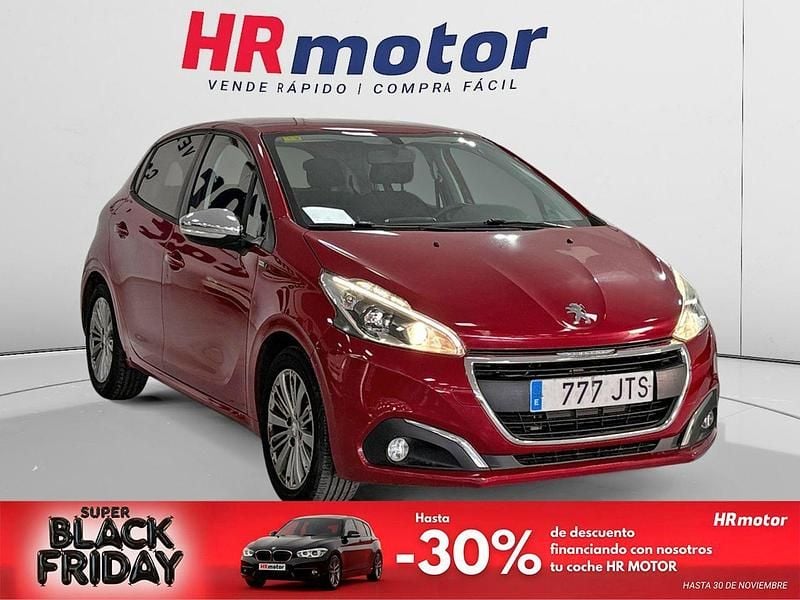 Rojo Usado 2016 Peugeot 208 Style Utilitario | 7690 € (Precio justo) - Imagen 1/4