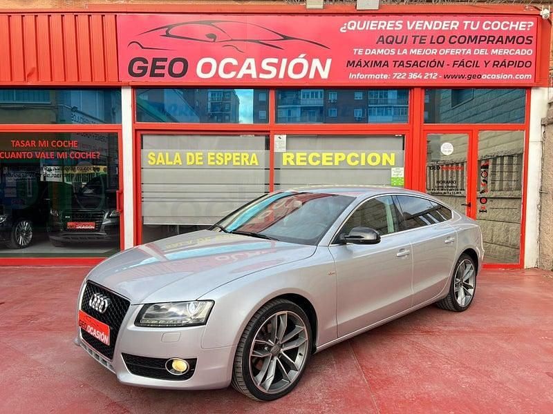 Usado Audi A5 Sportback 143 CV (105 kW) 2011 Gris / plata Utilitario