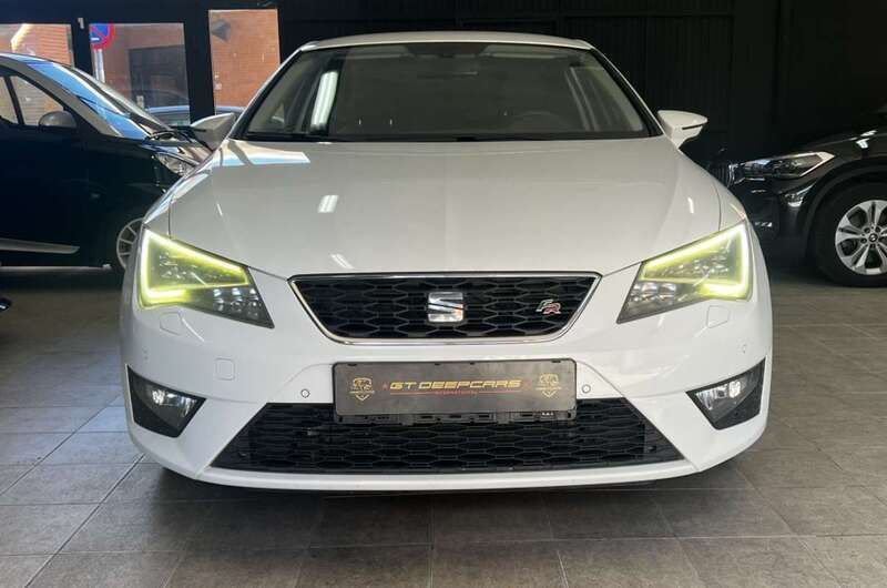 Blanco Usado 2014 Seat Leon SC FR Utilitario | 7990 € - Imagen 1/4