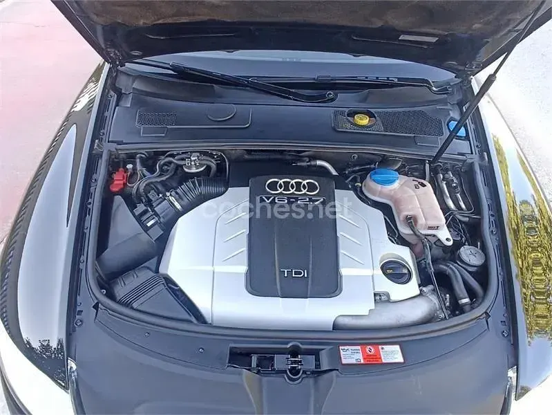 Usado Audi A6 190 CV (139 kW) 2010 Negro Berlina