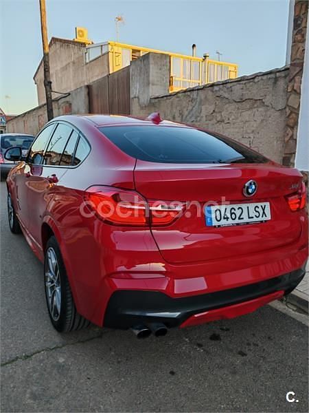 Usado BMW X4 306 CV (225 kW) 2016 Rojo SUV