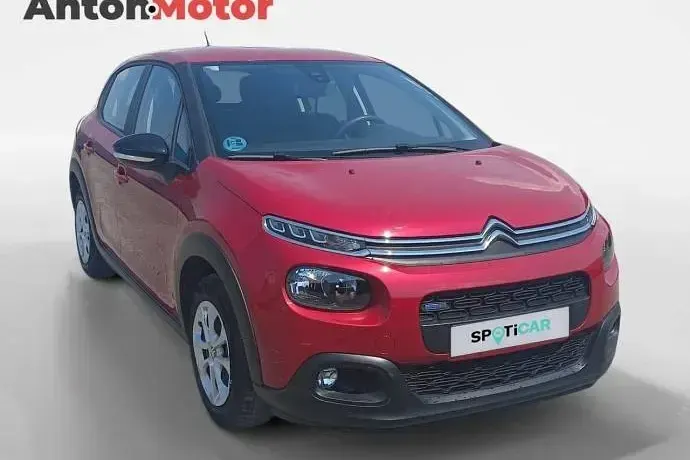 Usado Citroën C3 Feel 82 CV (60 kW) 2017 Rojo