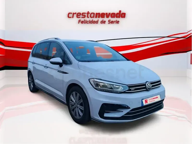 Usado VW Touran Sportline 115 CV (84 kW) 2018 Blanco Monovolumen