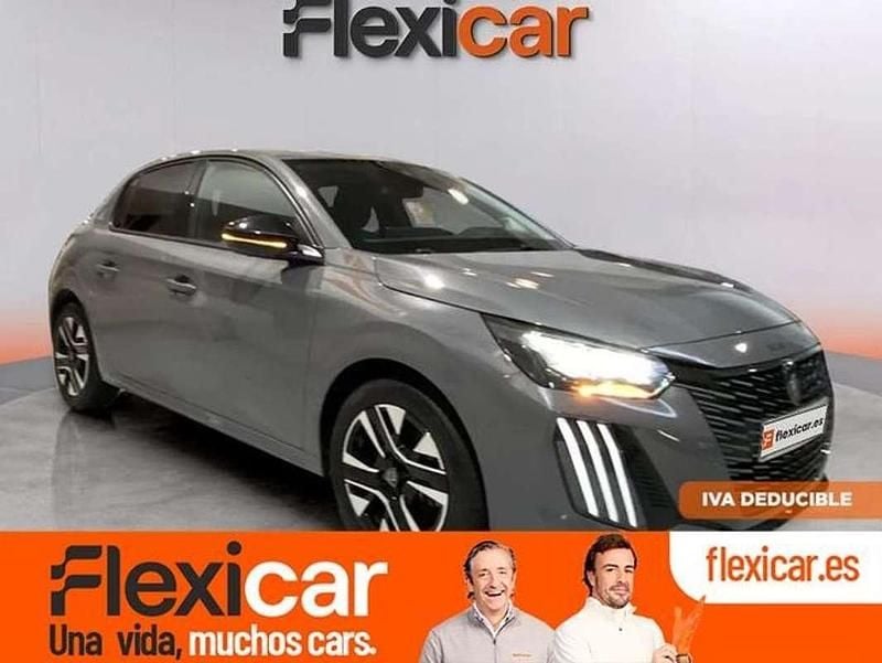 Gris Usado 2024 Peugeot 208 Allure Utilitario | 12.790 € (Buen precio) - Imagen 1/4