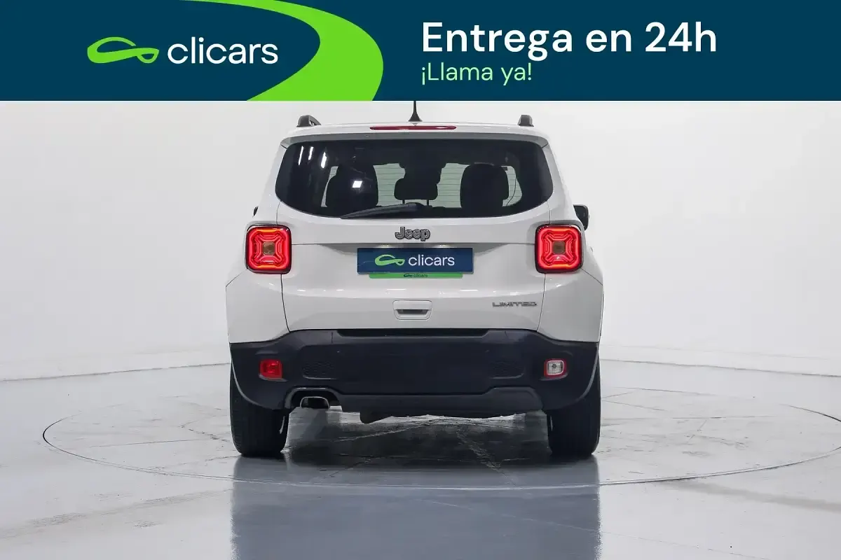 Usado Jeep Renegade Limited 130 CV (95 kW) 2021 Blanco SUV