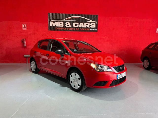 Rojo Usado 2015 Seat Ibiza Reference Berlina | 8200 € (Precio justo) - Imagen 1/4