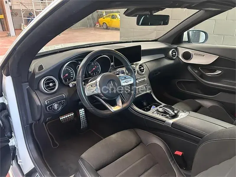 Usado Mercedes C220 194 CV (142 kW) 2019 Blanco Descapotable