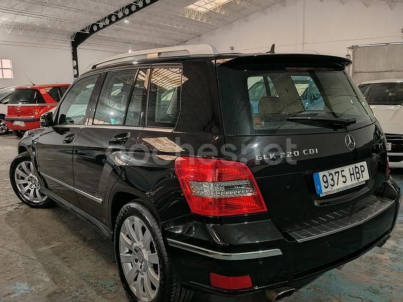 Usado Mercedes GLK220 170 CV (125 kW) 2012 Negro SUV