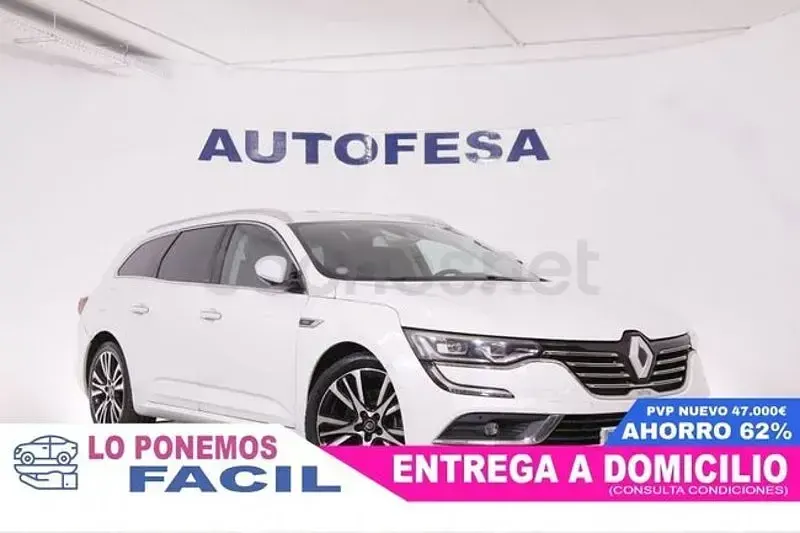 Usado Renault Talisman Zen 200 CV (147 kW) 2018 Blanco Familiar