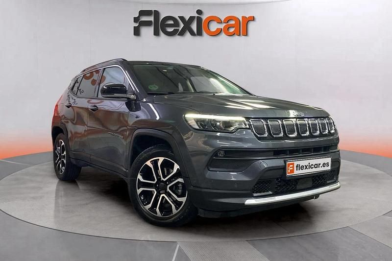 Gris Usado 2021 Jeep Compass Limited SUV | 17.190 € (Precio justo) - Imagen 1/4