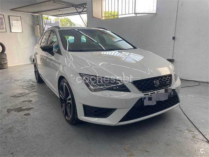 Blanco Usado 2017 Cupra Leon Familiar | 21.900 € (Precio justo) - Imagen 1/4