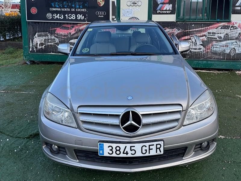Gris / plata Usado 2011 Mercedes C200 Elegance Berlina | 7900 € (Precio justo) - Imagen 1/4