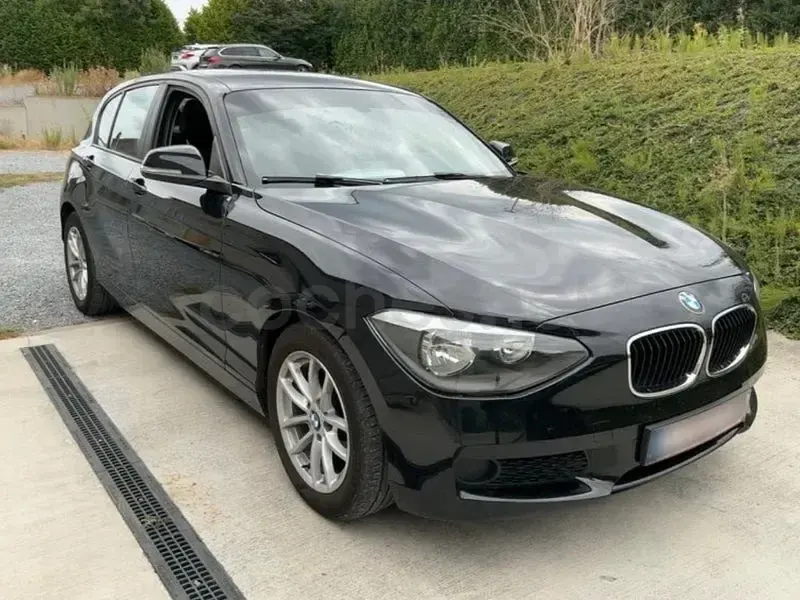 Usado BMW 116 Efficient Dynamics 116 CV (85 kW) 2012 Negro Utilitario
