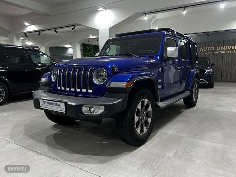 Usado Jeep Wrangler Sahara 270 CV (198 kW) 2020 Azul SUV