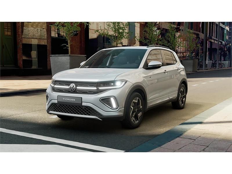 Nuevo VW T-Cross R-line 116 CV (85 kW) 2025 Plata plateado SUV
