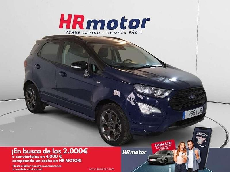 Azul Usado 2020 Ford Ecosport ST-Line SUV | 9990 € (Precio justo) - Imagen 1/4