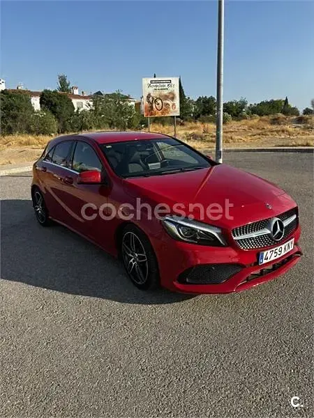 Usado Mercedes A200 136 CV (100 kW) 2018 Rojo Berlina