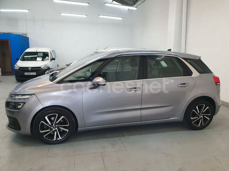 Gris / plata Usado 2018 Citroën C4 SpaceTourer Shine Monovolumen | 11.999 € (Precio justo) - Imagen 1/4