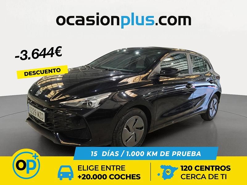 Usado MG MG3 116 CV (85 kW) 2025 Negro Utilitario