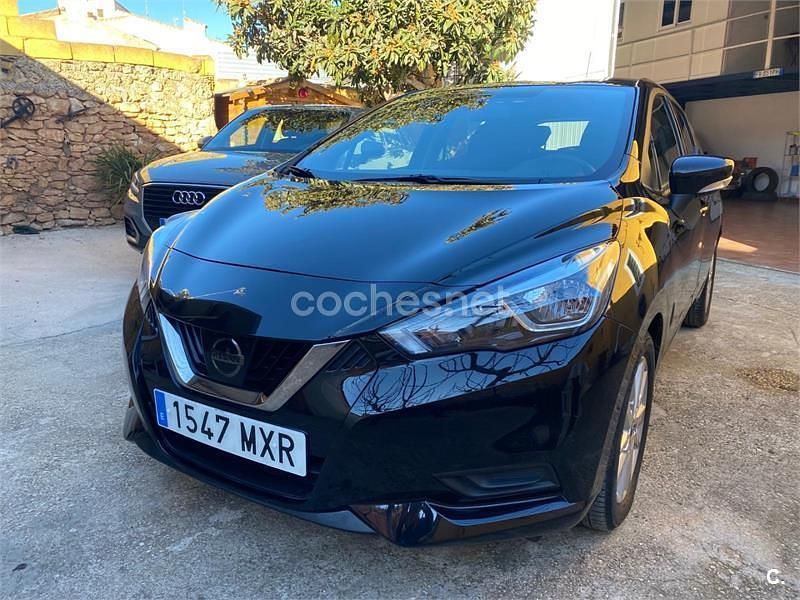 Negro Usado 2019 Nissan Micra Acenta Utilitario | 10.999 € (Precio justo) - Imagen 1/4