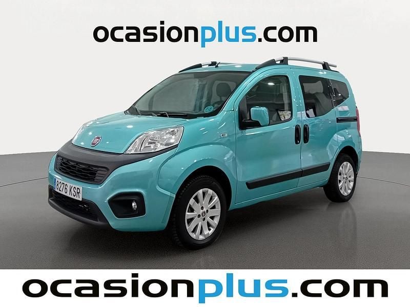 Azul Usado 2018 Fiat Qubo Lounge Monovolumen | 11.228 € (Un poco caro) - Imagen 1/4