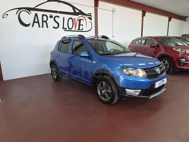 Usado Dacia Sandero Stepway 90 CV (66 kW) 2017 Azul Berlina