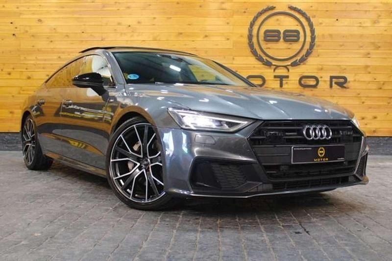Usado Audi A7 S-Line 231 CV (169 kW) 2020 Gris Berlina