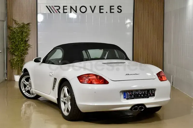 Usado Porsche Boxster 245 CV (180 kW) 2008 Blanco Descapotable