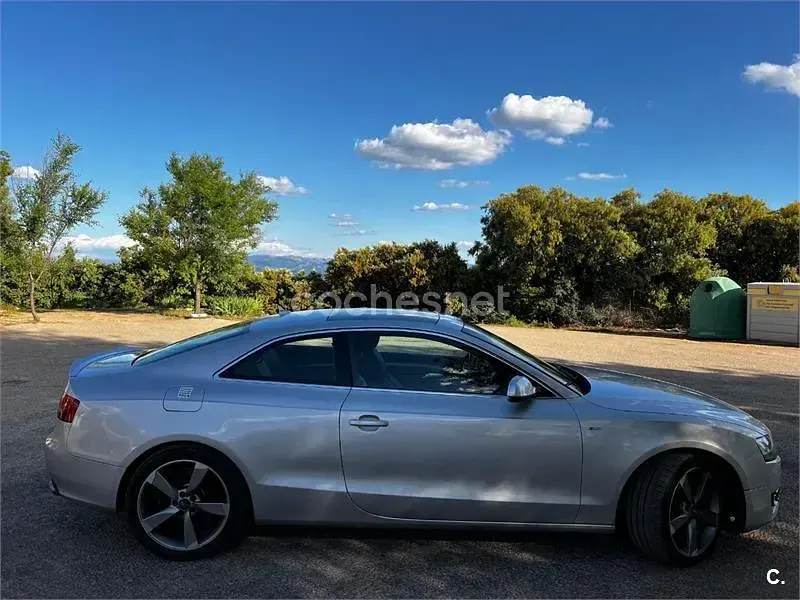 Usado Audi A5 245 CV (180 kW) 2010 Gris / plata Coupe