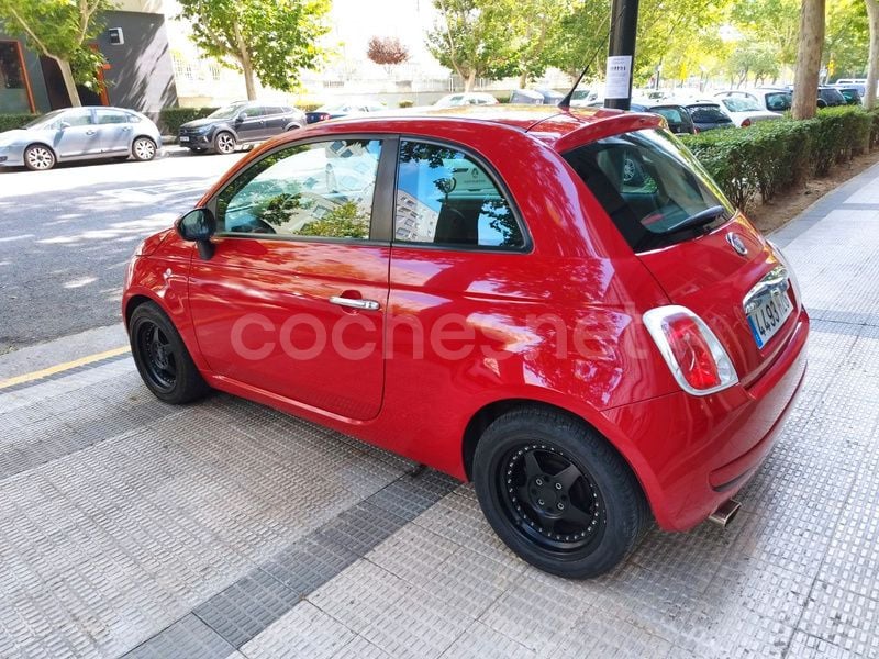 Usado Fiat 500 Lounge 69 CV (50 kW) 2010 Granate Berlina