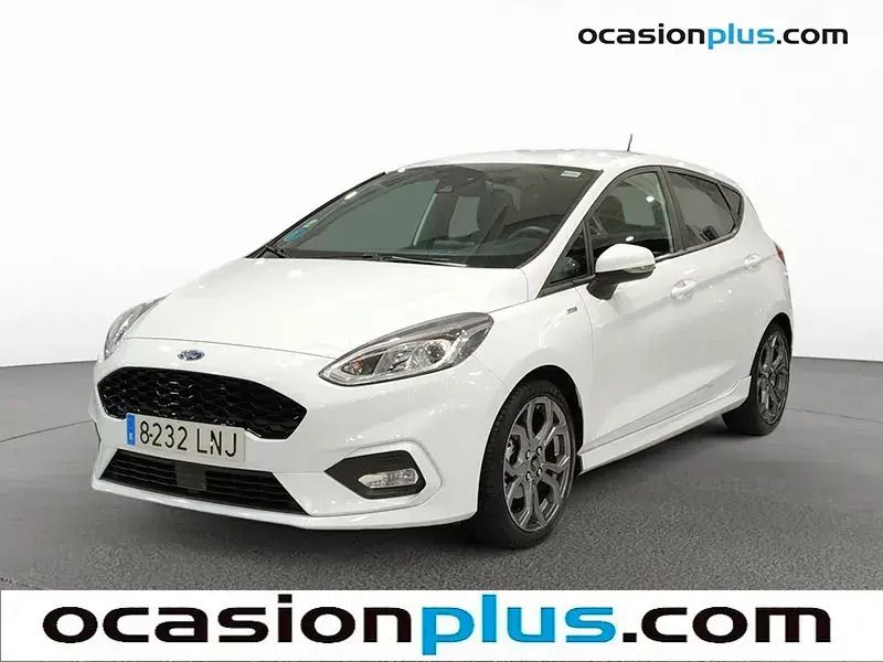 Blanco Usado 2021 Ford Fiesta ST-Line Utilitario | 14.319 € (Buen precio) - Imagen 1/4