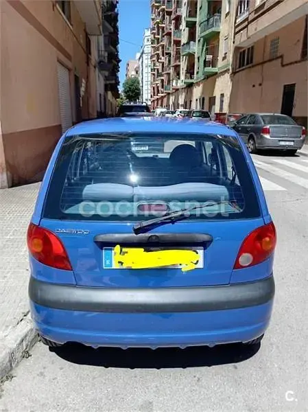 Usado Chevrolet Matiz SE 51 CV (37 kW) 2003 Azul Utilitario