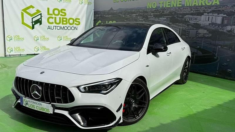 Blanco Usado 2023 Mercedes CLA45 AMG AMG Coupe | 66.799 € (Precio justo) - Imagen 1/4