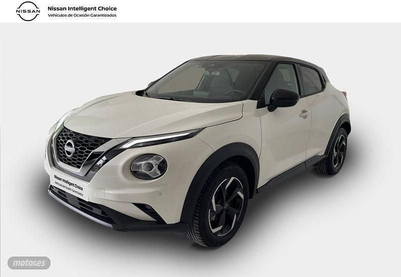 Lunar white (metalizado) techo Usado 2024 Nissan Juke N-Connecta SUV | 19.298 € (Precio justo) - Imagen 1/4