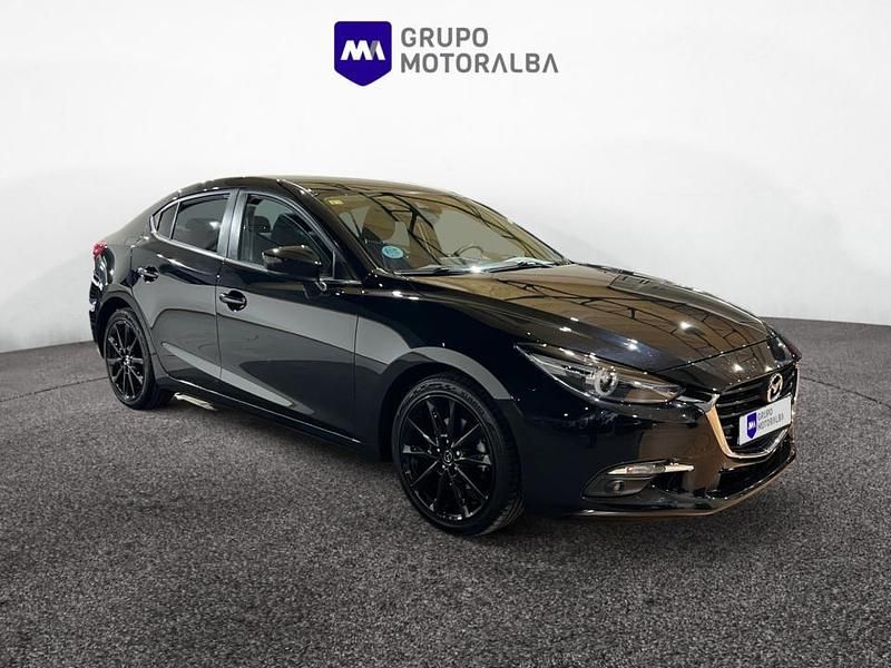 Negro Usado 2018 Mazda 3 Berlina | 16.990 € (Caro) - Imagen 1/4