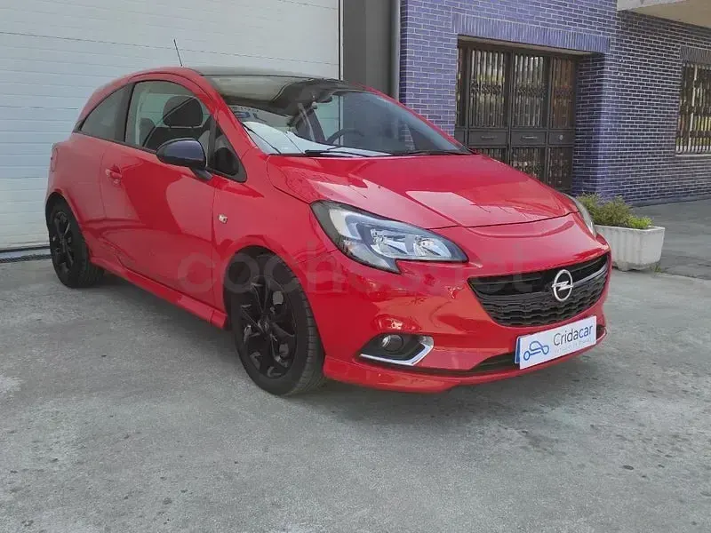 Usado Opel Corsa Color Edition 95 CV (69 kW) 2016 Rojo Utilitario