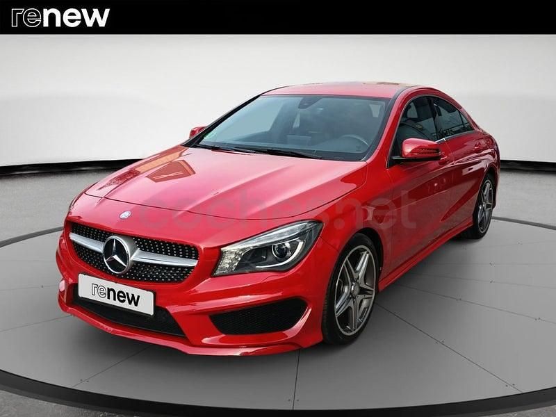 Usado Mercedes CLA200 AMG line 136 CV (100 kW) 2016 Rojo Berlina