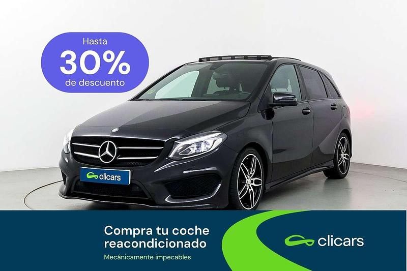 Usado Mercedes B180 122 CV (89 kW) 2016 Negro Monovolumen