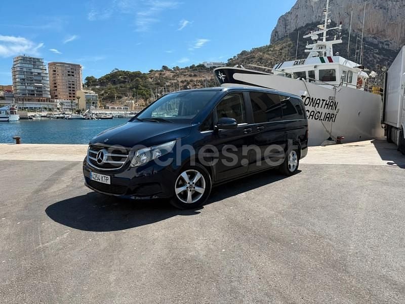 Usado Mercedes V220 Avantgarde 163 CV (119 kW) 2019 Azul Monovolumen