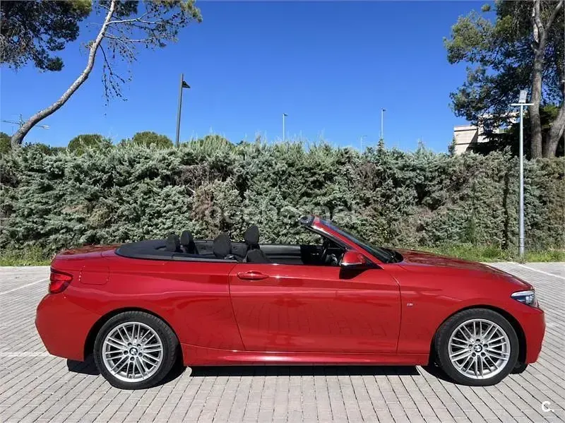 Usado BMW 218 150 CV (110 kW) 2019 Rojo Descapotable