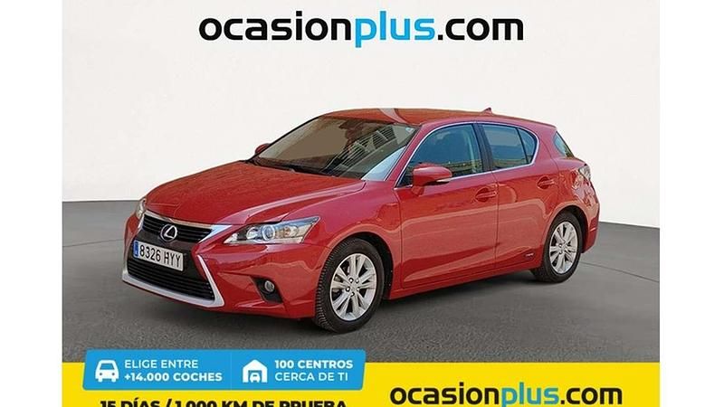 Rojo Usado 2014 Lexus CT200h Executive Line Utilitario | 16.250 € (Precio justo) - Imagen 1/4