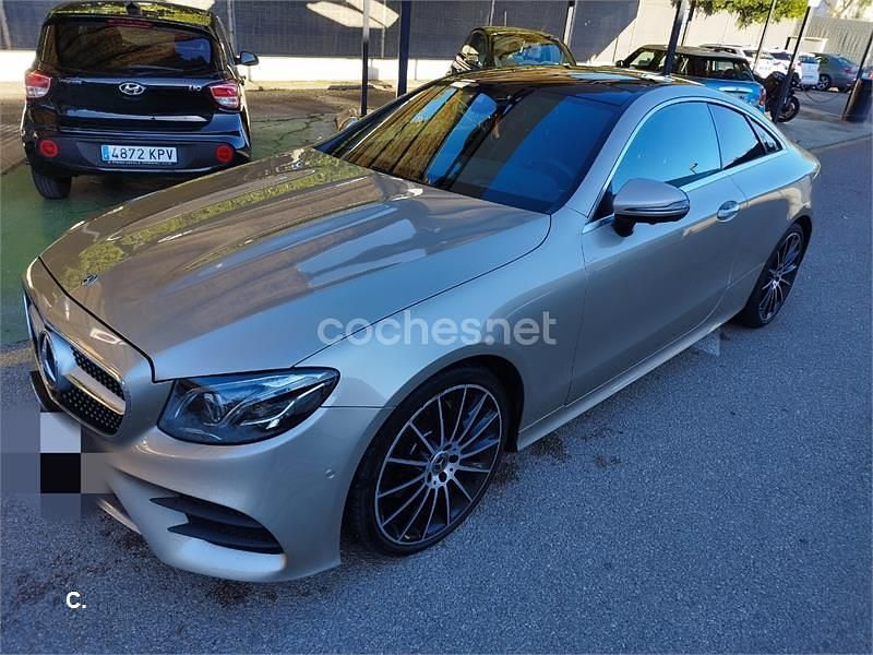 Beige Usado 2017 Mercedes E220 Coupe | 33.000 € (Precio justo) - Imagen 1/4