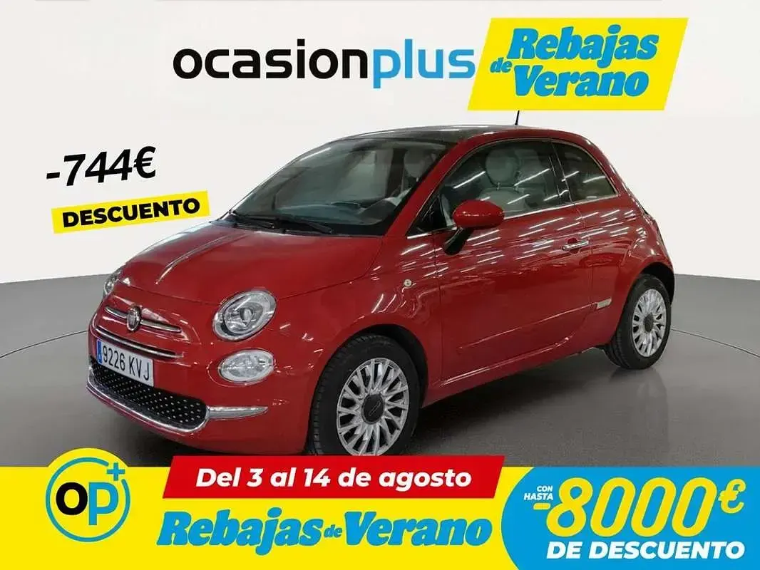 Usado Fiat 500 Lounge 69 CV (50 kW) 2019 Utilitario