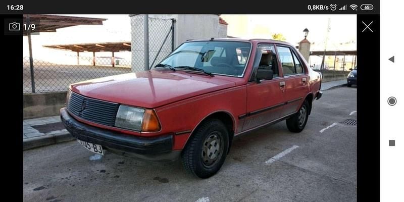 Rojo Usado 1984 Renault R18 Berlina | 1500 € - Imagen 1/4